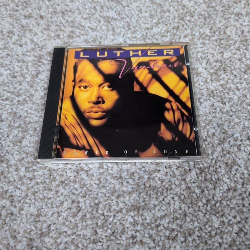 Luther Vandross Power Of Love CD Album Epic Records 1991‎